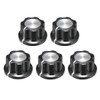 uxcell 5Pcs 19.5x11mm Silver Tone Top Potentiometer Volume Control Rotary