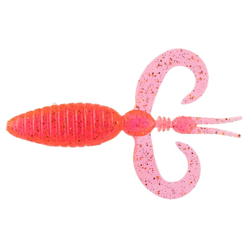 DRANCKRAZY DERANGE #103 KASAGO PINK 3.5" Lure, 10 Count