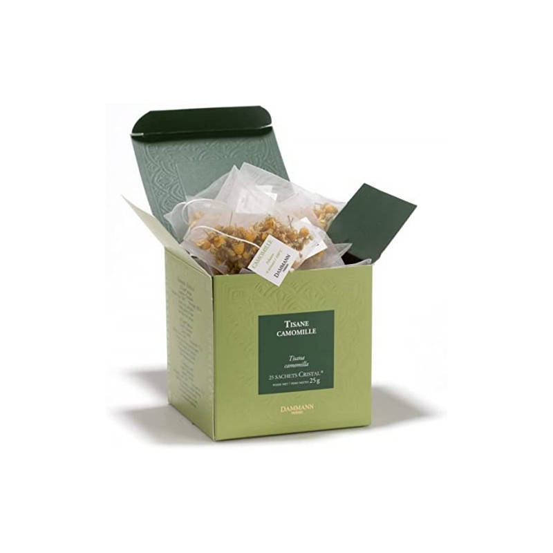 Dammann Teas Camomille Herbal Tea Infusion - 25 Crystal Tea