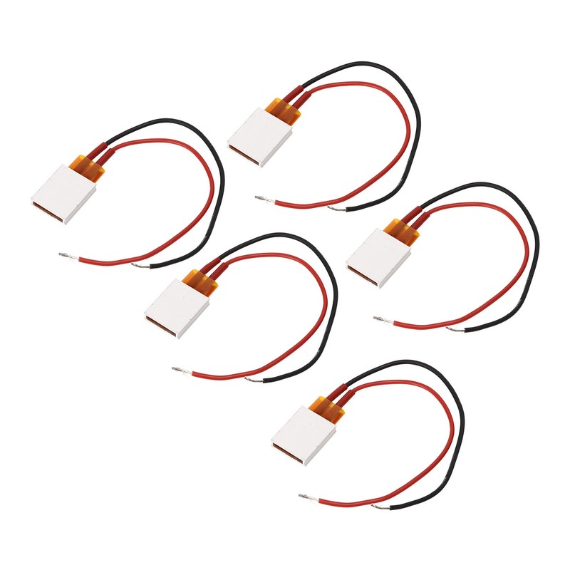 5Pcs PTC Heating Plate Aluminum Alloy Ceramic Thermostatic PTC Heating