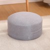 Floor Pillow 20cm Thickness Cotton Fabric Soft Comfortable Detachable Round