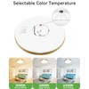 zemty 2Pack LED Ceiling Light Golden - 12In 28W Aureate