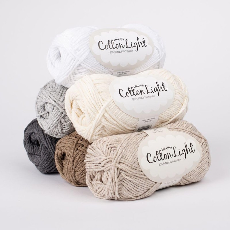 DROPS Cotton Light 55 UNI Lemon