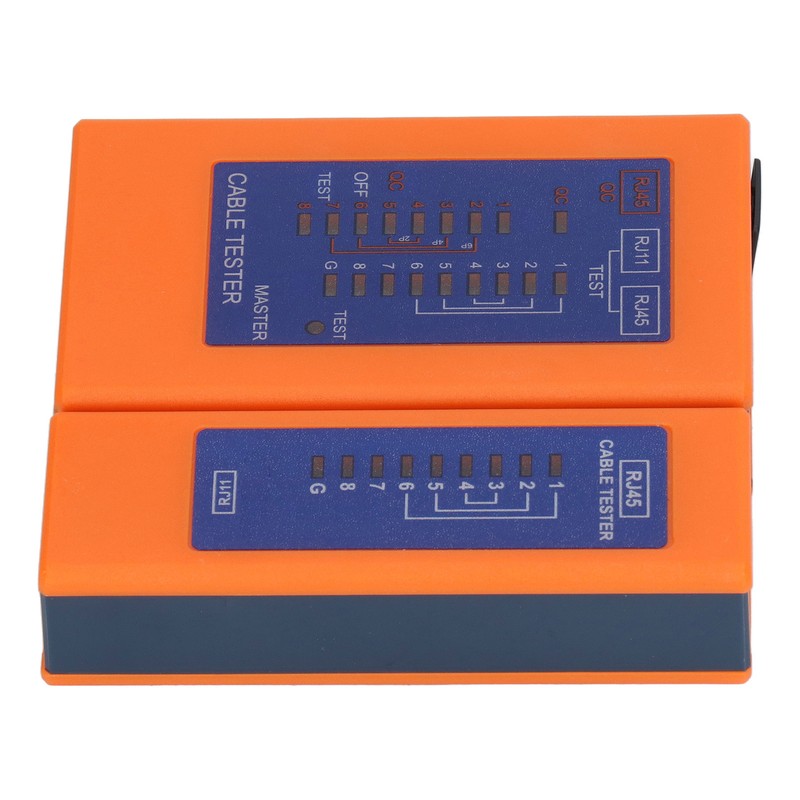Network Cable Tester Continuity Checking Split Type Multifunctional ABS Cable