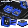 Collapsible Magnetic Parts Tray Set, 4 Pack New Version Magnetic