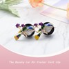 ORIESSE Hummingbird Air Vent Clips Car Fresheners,2pcs Bling Cute Bird