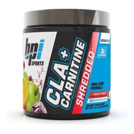 Cla  Carnitina Bpi Shredded 50 Srvs Sabor Ponche De Frutas                                                                                            