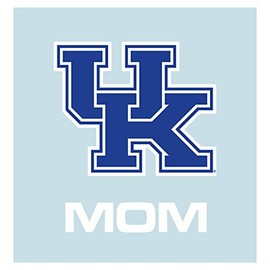 Craftique Kentucky Decal (BLUE/WHT UK MOM DECAL (5"), 5 in)