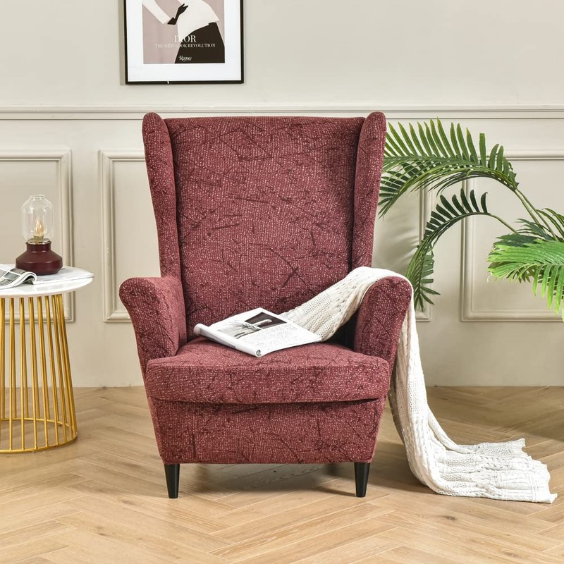 EBETA Armchair Cover, Armchair Throws, Wing Chair Cover, Elastic Stretch