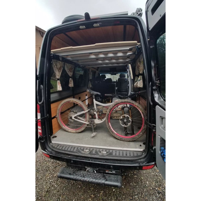 IKEA 2x Beams Ford Transit Camper Van Twin Bed Central