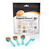 Plastic Measuring Spoons, Fits in Jar, Good for Formula, Coffee,