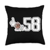 Retro Football Player Apparel Retro White Foam Finger Football Player