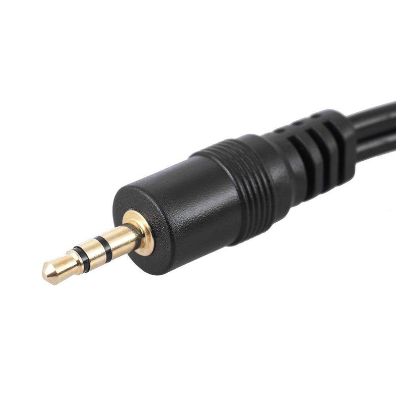 [WV-9272-1.5B] XLR Canon Male x 2 to 3.5mm Stereo Mini