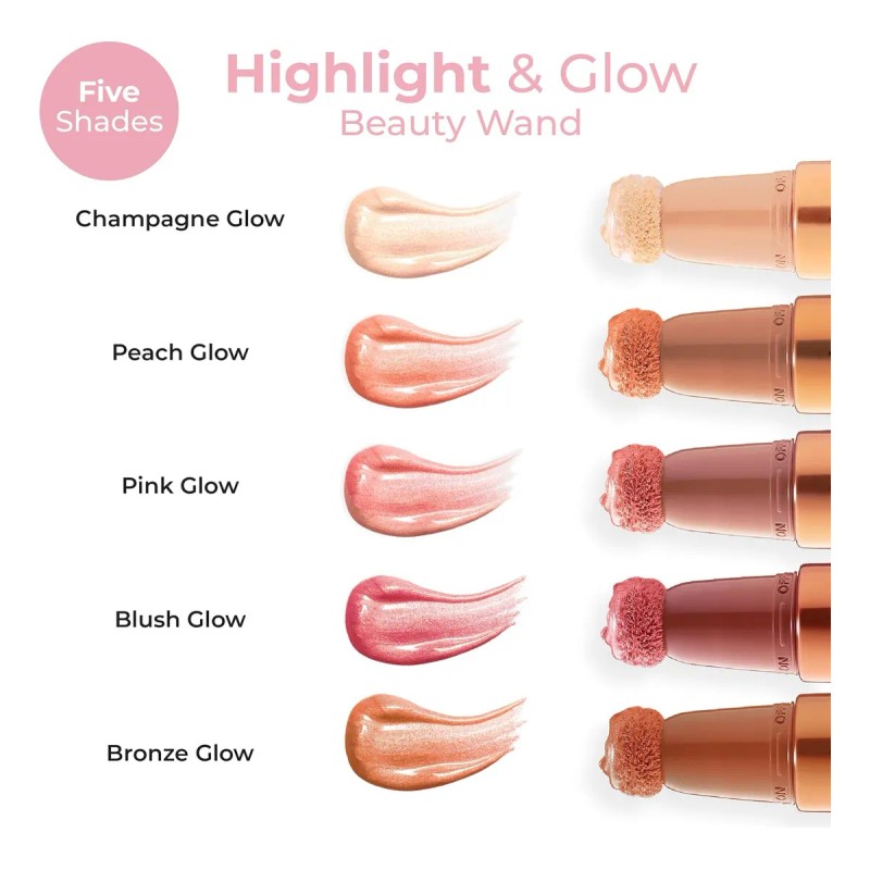 Mcobeauty Varita De Belleza Highlight & Glow, Brillo Champán