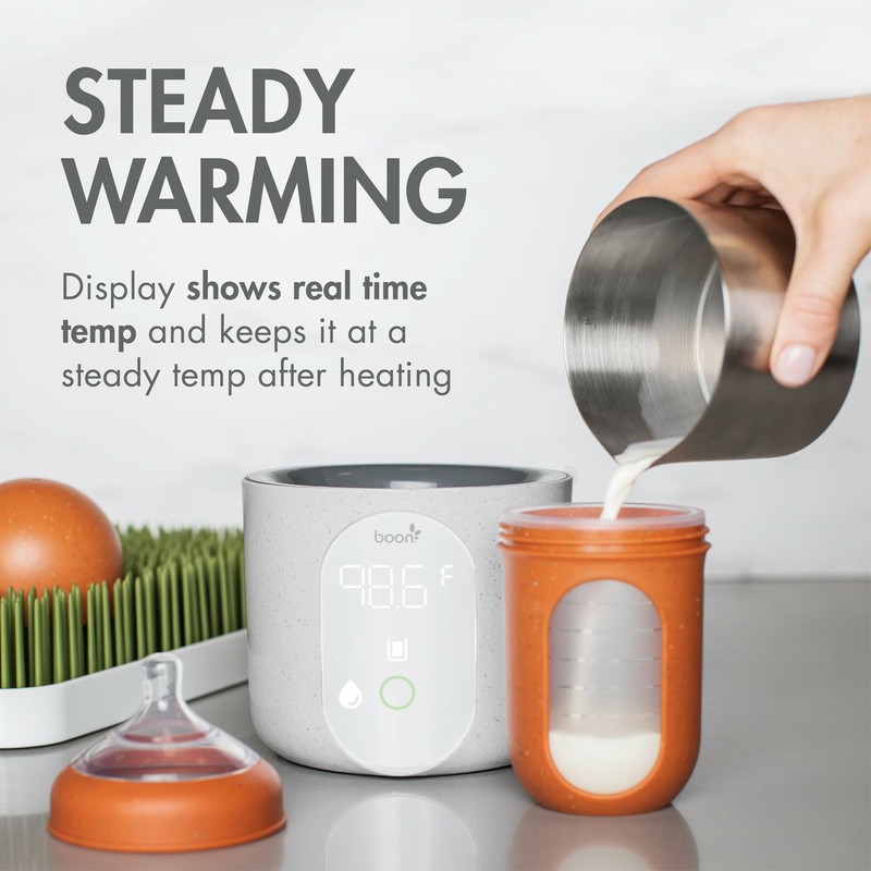 Boon Tempro Direct Heat Breastmilk Warmer - Retains Nutrients in
