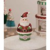 Bethany Lowe Santa Claus Cupcake Container