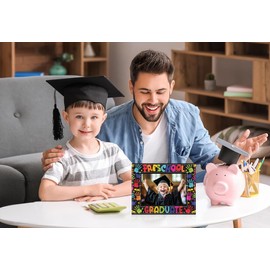 FaCraft Preschool Graduation Picture Frame 4x6 Prek Kindergarten Preschool Graduation Photo Frames Preschool Graduation Gifts Preschool Picture Frames for Kids Boys Girls Daughter Son