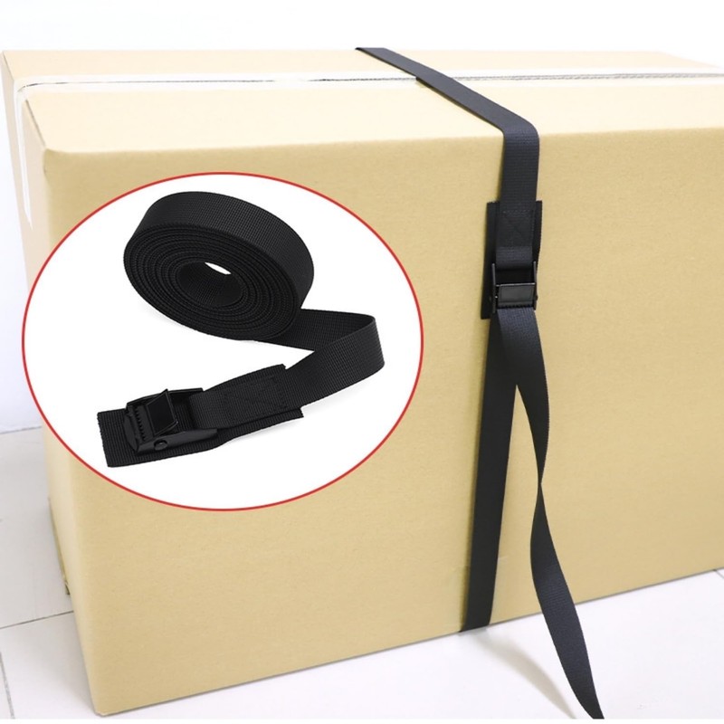 MEZOKUCEL 4 Pieces Heavy Duty Lashing Straps,1In(2.5cm) x 157In(4m) Cinch