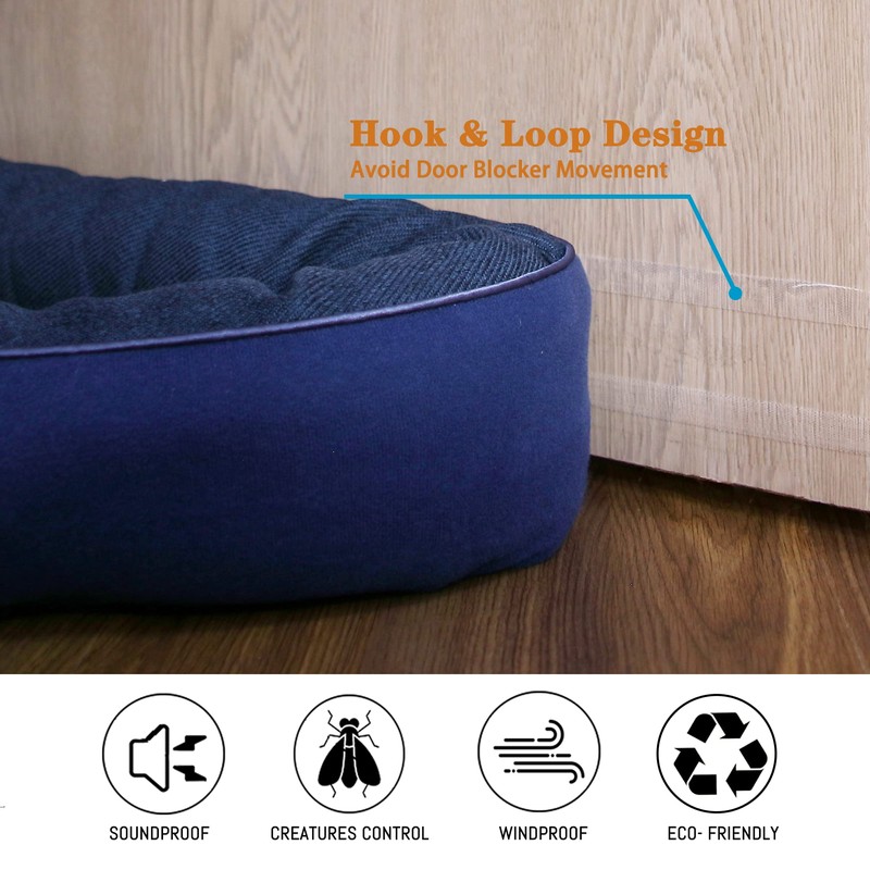 TORRAMI 36" Door Draft Stopper Under Bottom Insulation Noise Air