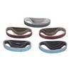 30PCS Sanding Belts Assortment Knife Sharpener Sandpaper Belt Set 80