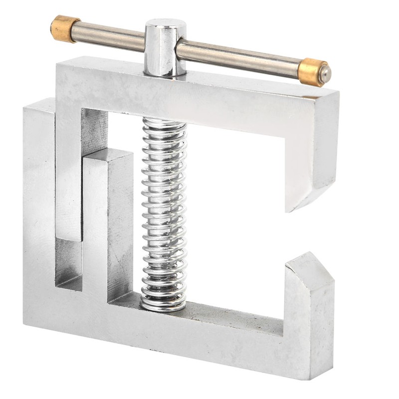 SJJ-06 Stainless Steel Thrust Tension Meter Clamp Micrometer Clamp for