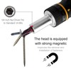 Gasea 9 in 1 Magnetic Ratchet Screwdriver Set, Mini Stubby