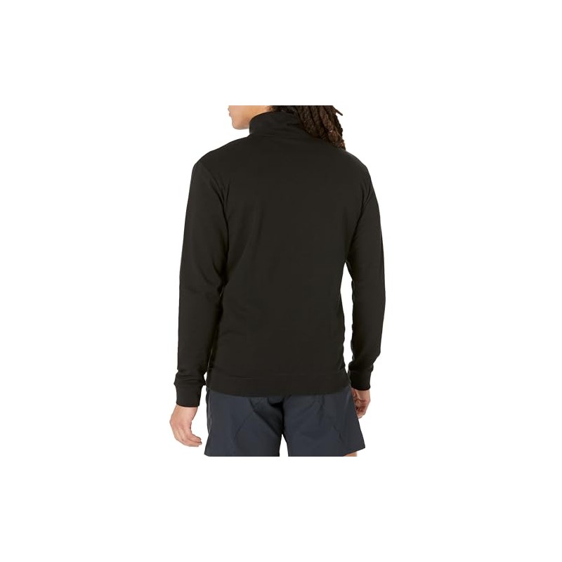 BOSS Contrast Logo Cotton Full Zip Sweatshirt