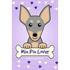 Min Pin Lover Notebook and Journal: 120-Page Lined Notebook for