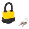 Fort Knox 77007 40 mm Weather Resistant Padlock - Yellow