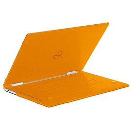 mCover Hard Shell Case for Late-2019 13.4" Dell XPS 13 7390 2-in-1 Models ( not Fitting Newer 2020 XPS 13 9310 2-in-1 and Other XPS 13 Models) Dell-XPS-7390-2-in-1 (Orange)