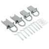 KUAFU Trailer Stake Pocket D Rings Compatible with Standard 2"