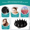 Set de 4 Cepillos de Silicona para Cuerpo, Espalda, Cabello