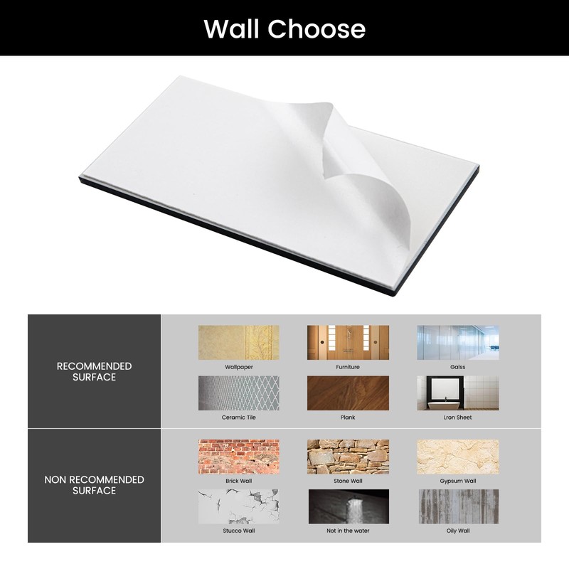 Adedeo Peel and Stick Glass Subway Tiles, 3 x 6