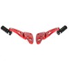 3D Engrave Foldable CNC Rear Passenger Footrest Foot Pedal Pegs