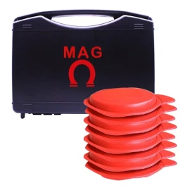Imanes Mx Kit 10pz Biomagnetismo 5000 Gauss / Dr Goiz Gratis Estuche