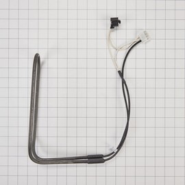 Whirlpool WP61006199 OEM SxS Refrigerator Defrost Heater Assembly, Black