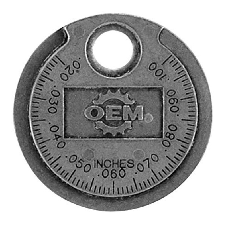 OEMTOOLS 25352 Ramp Style Spark Plug Gap Gauge, Spark Plug