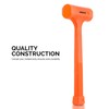 Neiko 02846A 1 LB Dead Blow Hammer, Neon Orange I