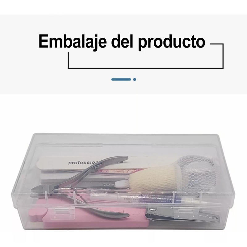 Maange Profesionales Limas Para Uñas Set Belleza Para Uñas 10