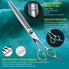 FOGOSP Professional Thinning Shears for Dogs 8 inch Dog Grooming