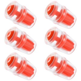 PEUTIER 6pcs Bite Valve Replacement Sheath for Osprey, Silicone Hydration Pack Bite Valve Replacement Nozzle Mouthpiece for Hydration Pack System