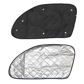 CGP TN-0212 Blackout Thermal Sun Shade, Set of 2 Front (Driver / Passenger Window), For HiAce, Regias Ace, Wide Compatible, For Driver Seats, Privacy Protection, Sleeping in Car, Auto Camping, Outdoor Activities