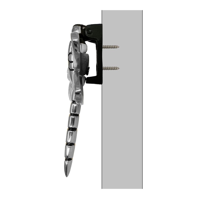 Michael Healy Dragonfly Door Knocker - Nickel (Standard Size)