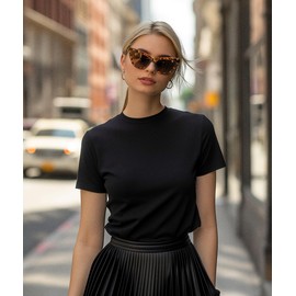 FEISEDY Retro Cat Eye Sunglasses for Women UV400 Protection Small Vintage Chic Shades B0132