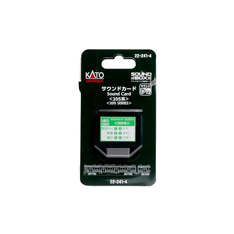 KATO Sound Card 205 Series 22-241-4 Model Railway Supplies