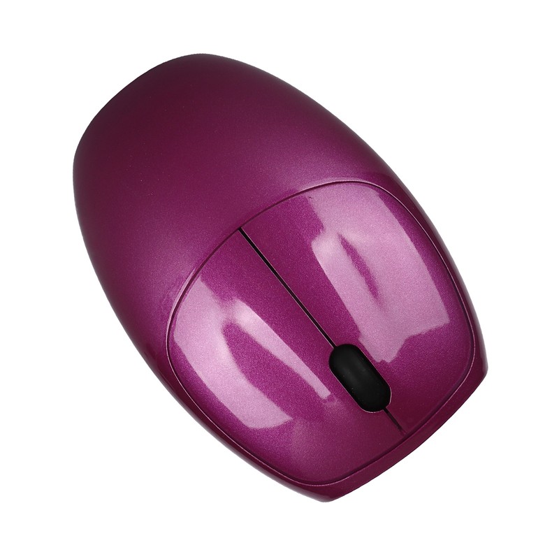 2.4G Wireless Mouse Symmetric with USB Receiver for Desktop Computers