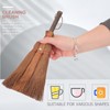 Witch Broom Palm Broom Mini Natural Whisk Broom Thai Desk