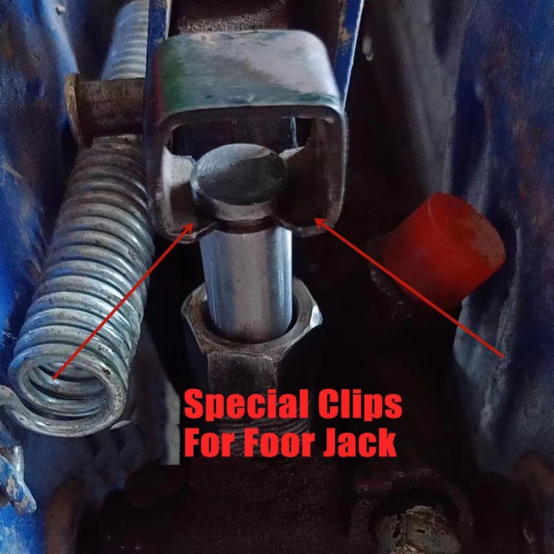 6PCS Floor Jack Spare Parts for 2 Ton Horizontal Car