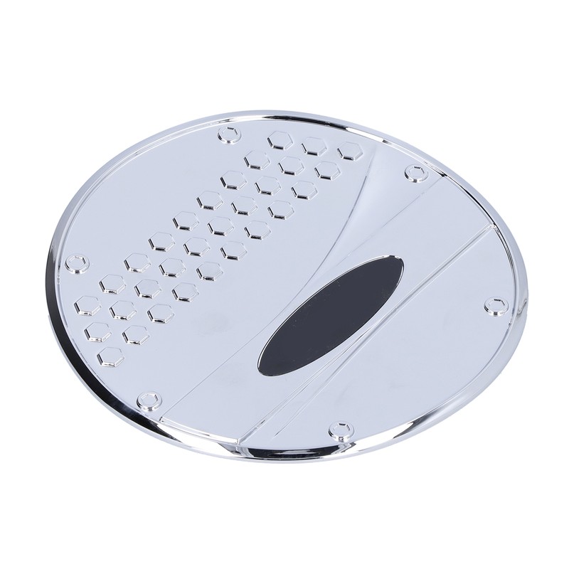 Fuel Tank Cover Trim Gas Cap Lid Chrome Decoration Replacement