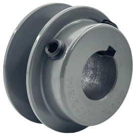 Saelno AK20-3/4 Sheaves,v Belt Pulley 3/4 inch bore 2" OD,Motor Pulley Cast Iron for A AX 3L 4L V-Belts,AK2034 Pulley